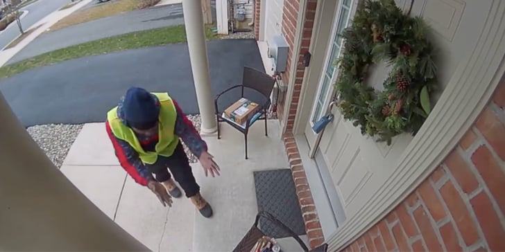 An Amazon Prime Delivery Guy Had the World's Purest Reaction to Discovering Snacks Outside a Home