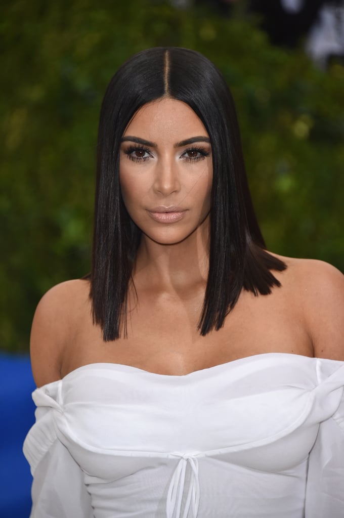 Kim Kardashian How Straight And Wavy Hair Looks On Celebrities