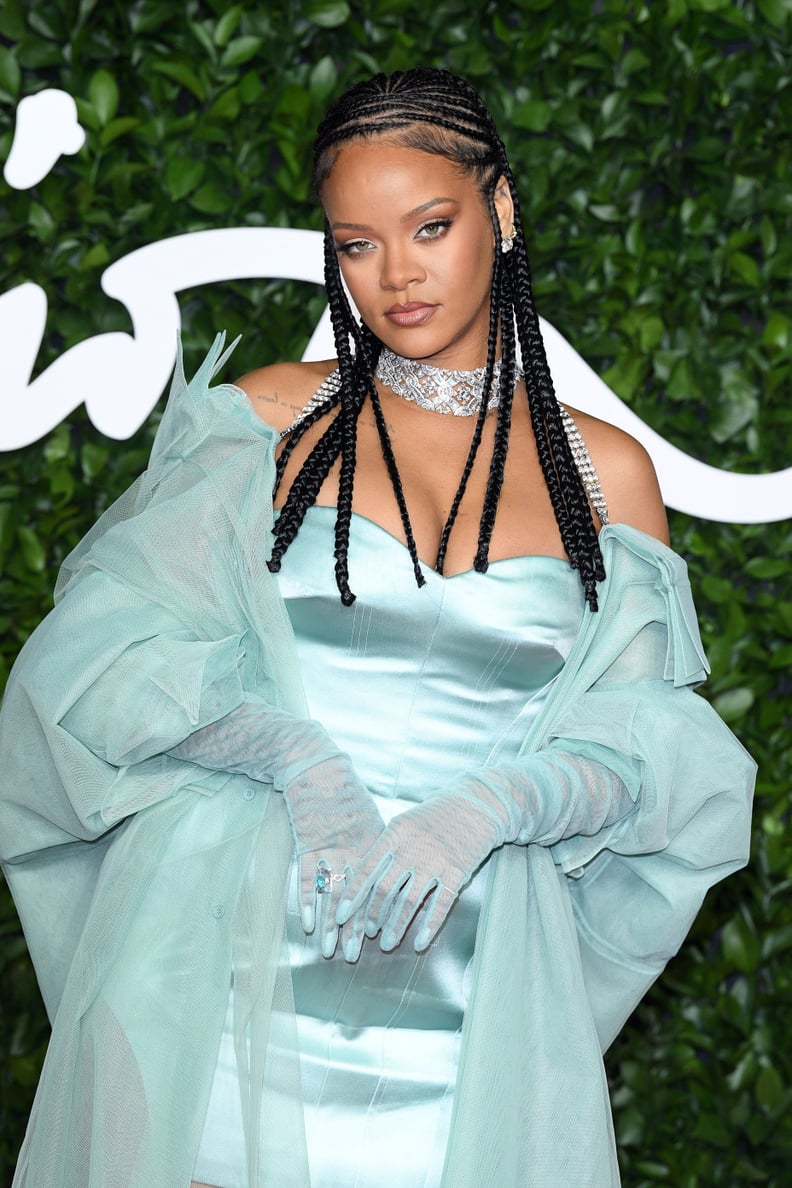 Rihanna turned heads at the Fashion Awards in London.
