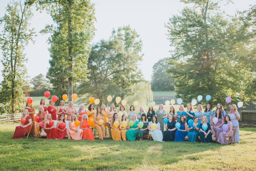 Rainbow Baby Photo Shoot Brings Together Dozens of Women