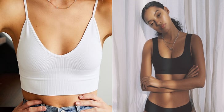 H&M 2-Pack Soft-Cup Jersey Bra Set, 31 Comfy Bralettes to Wear All Day,  Because Nobody Likes Pokey Wires