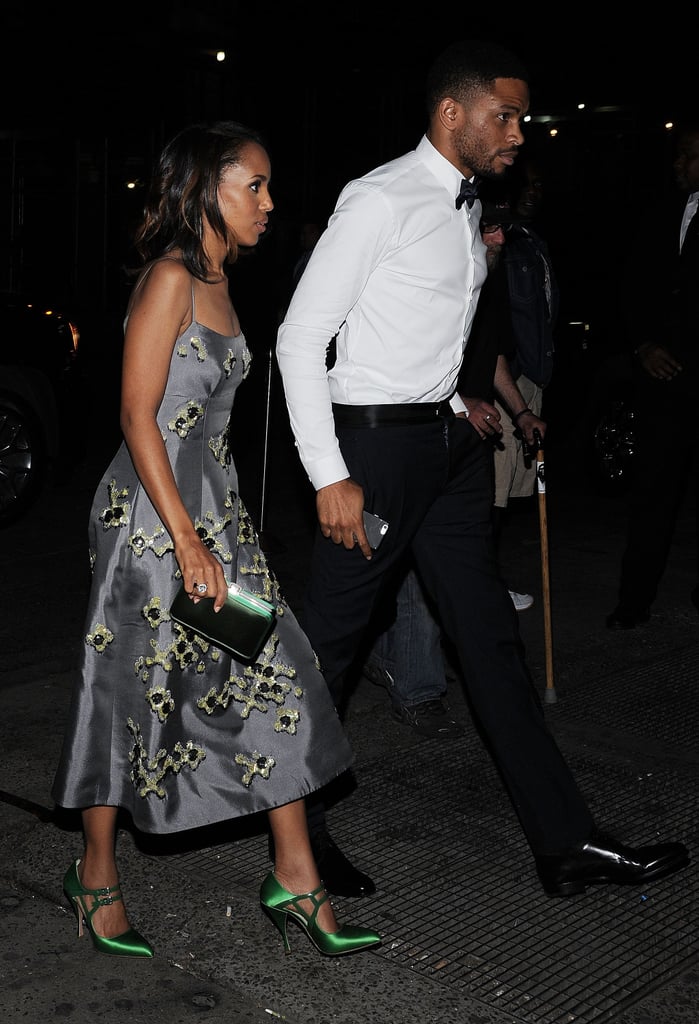 Kerry Washington and Nnamdi Asomugha | Met Gala 2015 Afterparties