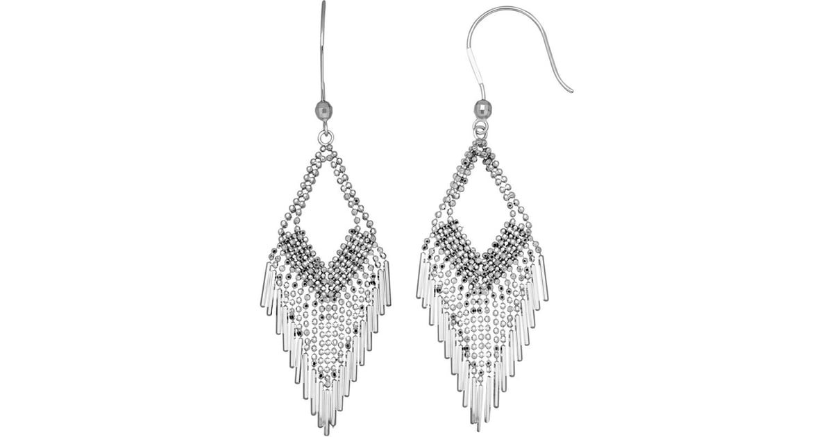 Kohl S Sterling Silver Beaded Chandelier Earrings Kendall Jenner S Halloween Costume Is 100 Percent Vintage From Head To Toe Popsugar Fashion Photo 9