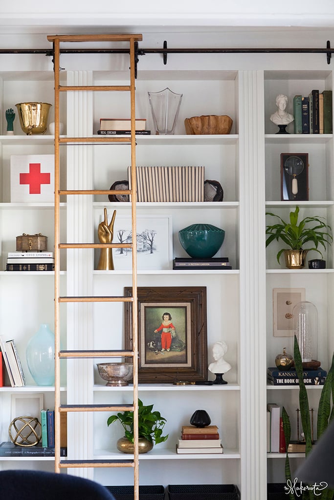 A Beautifully Designed Bookshelf Design Influencers' Living Room