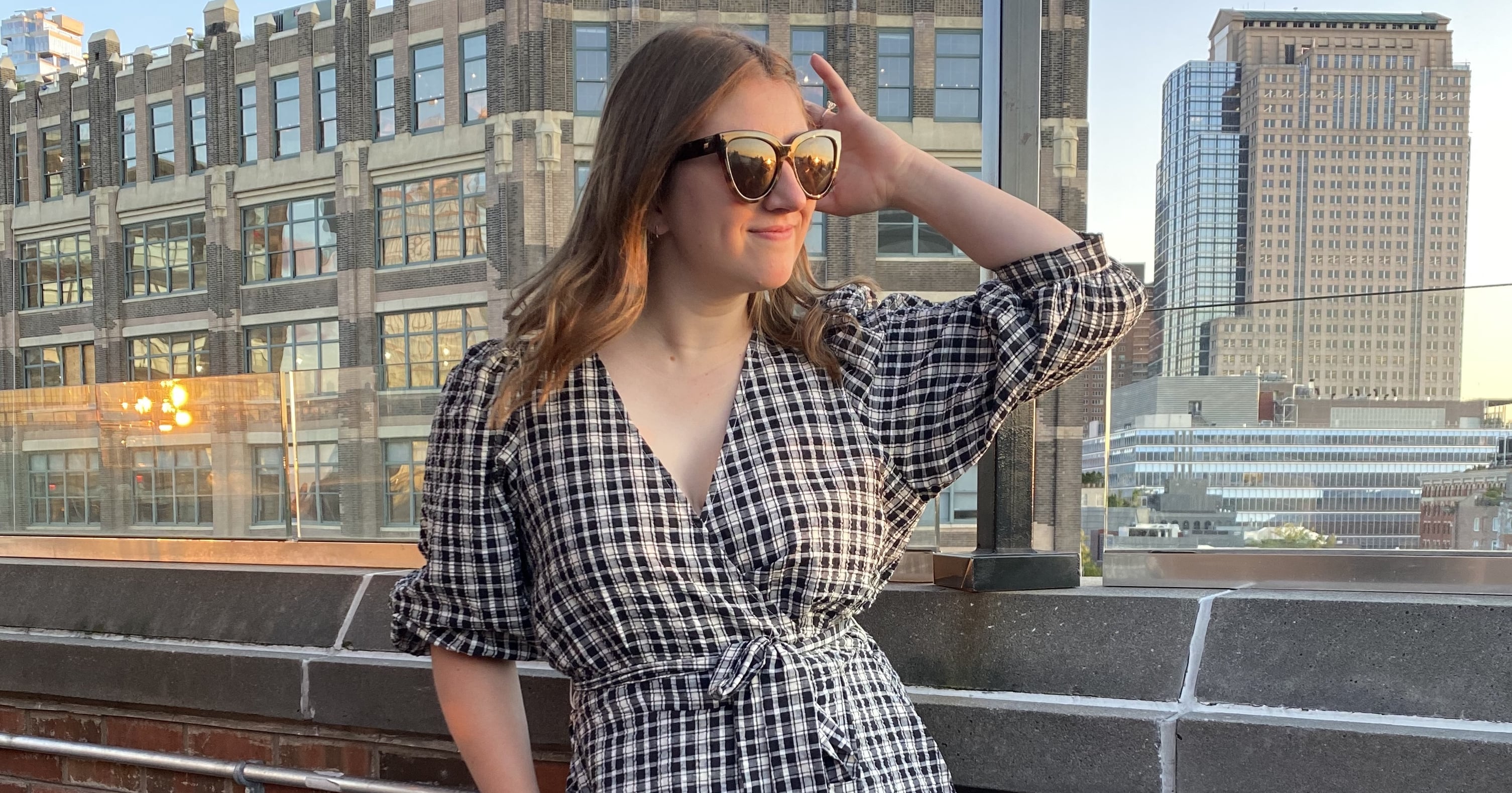 Plaid dress target shop