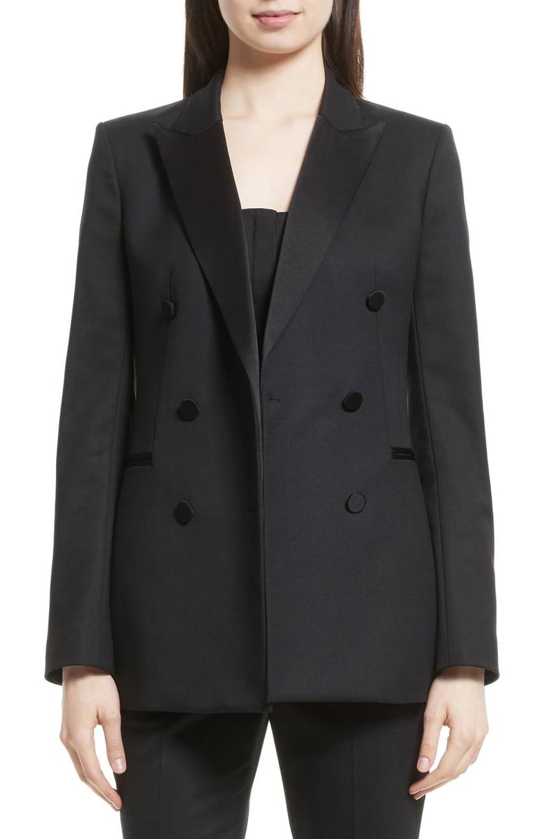 Theory Women's Wool Blend Tuxedo Jacket