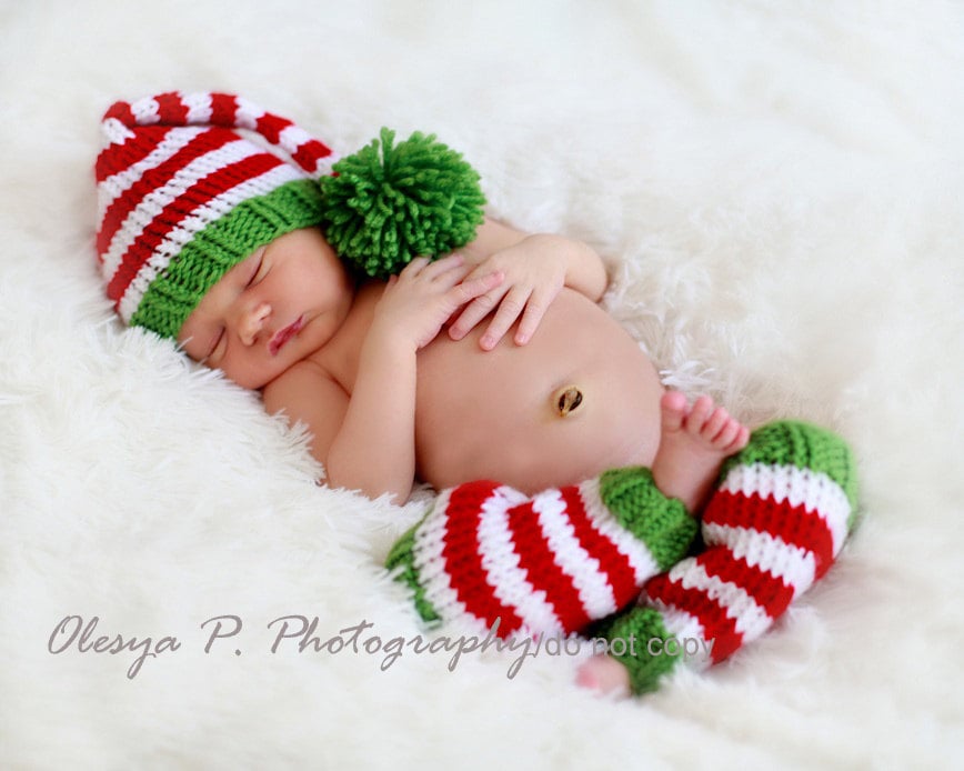 crochet baby christmas outfit