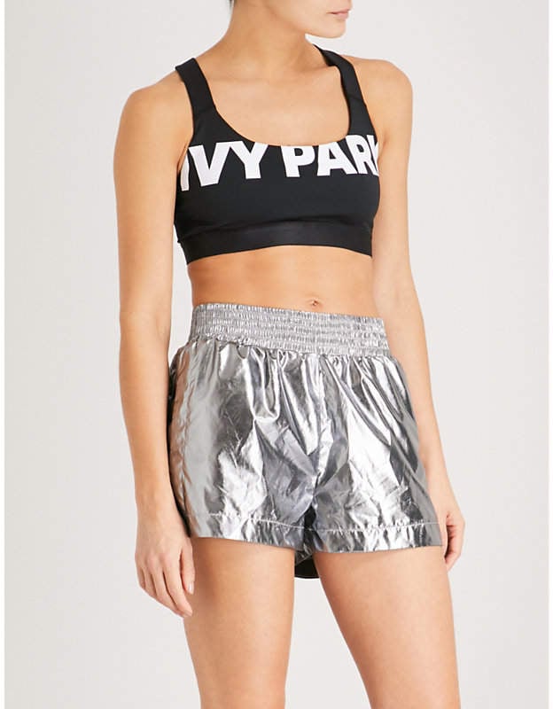 Ivy Park Metallic Shell Shorts