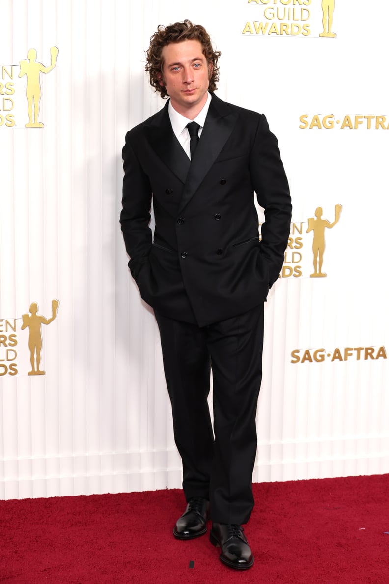 Jeremy Allen White at the 2023 SAG Awards