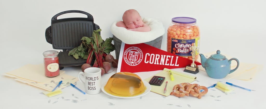 This Photographer Staged a The Office Newborn Shoot Complete With a Stapler in Jell-O