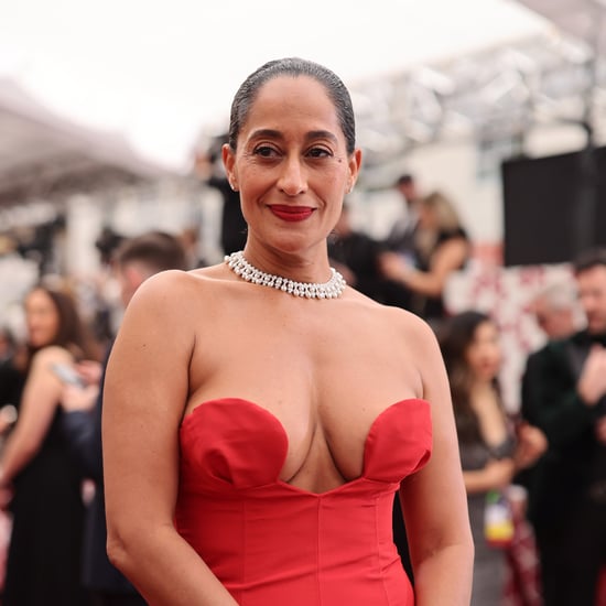 Tracee Ellis Ross's Red Carolina Herrera Oscars Dress