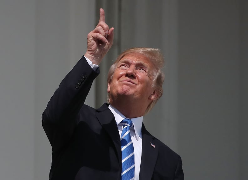 It's a bird, it's a plane, it's an eclipse with no glasses!