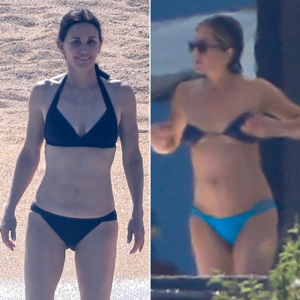 Jennifer Aniston Courteney Cox Mexico Bikini Pictures 2019