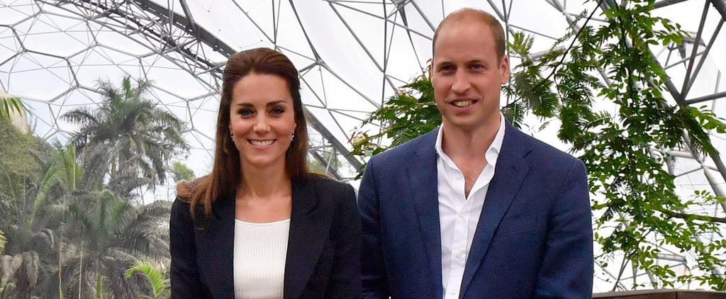 Kate Middleton Wears Gap Printed Pants September 2016