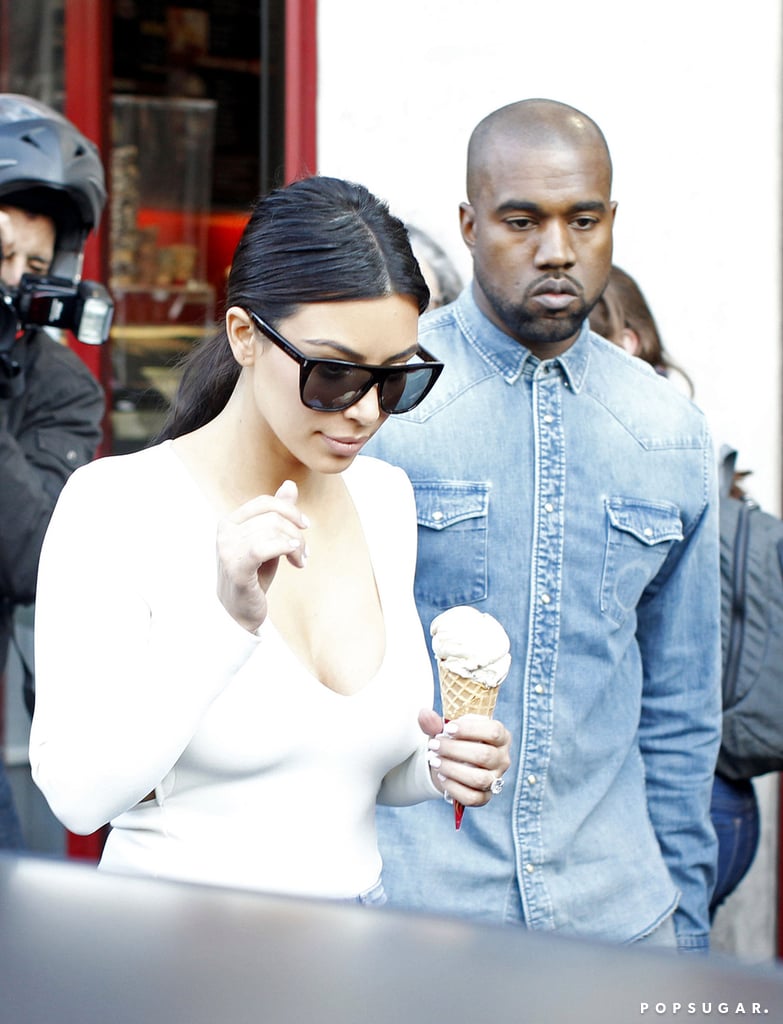 When He Took Kim Out For Ice Cream