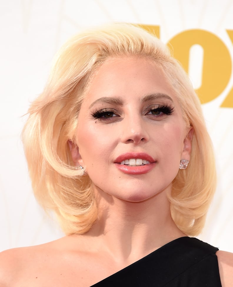 Lady Gaga at the Emmys 2015