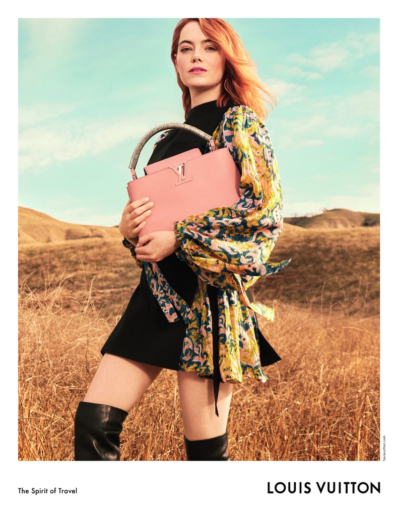 Emma Stone Wearing Louis Vuitton