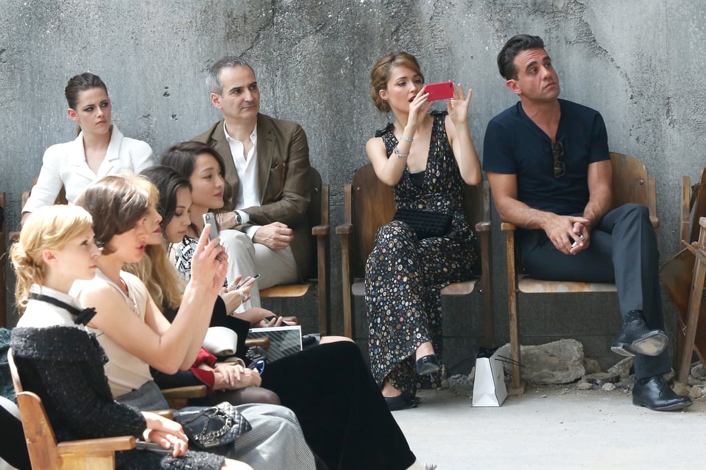They Kept Their Eyes on the Runway Front Row at the Chanel Show
