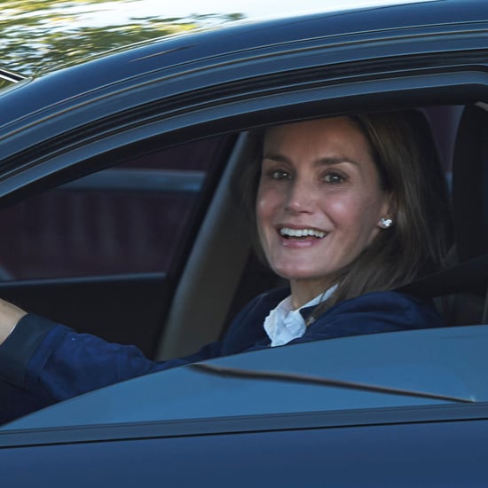 Queen Letizia Driving Princess Leonor to School Pictures