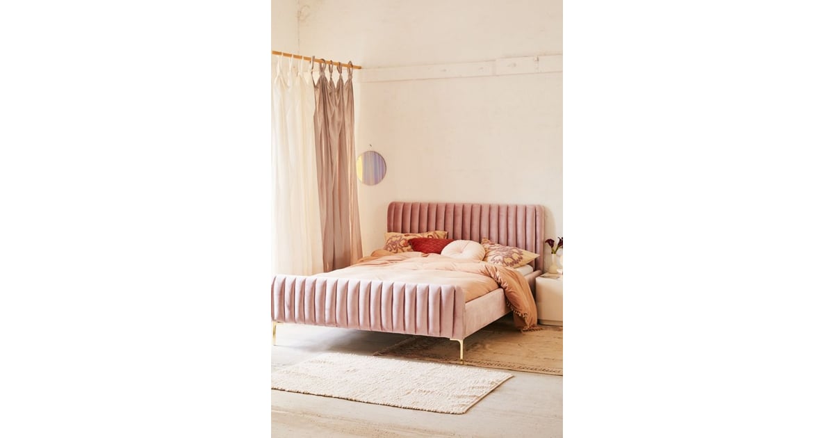 Marcella velvet bed clearance
