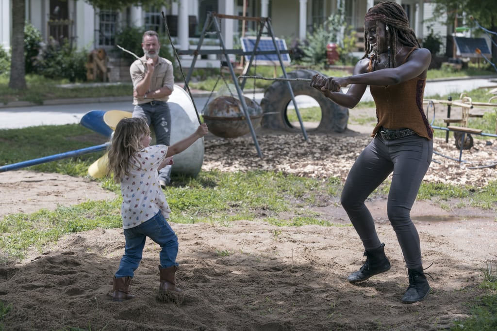 Do Rick and Michonne Have a Baby on The Walking Dead?