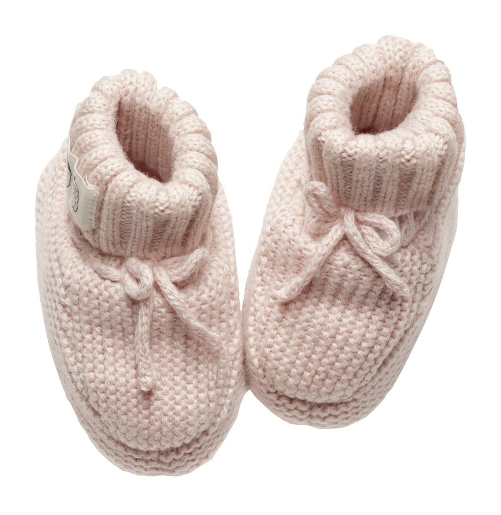 Knit Slipper Socks (10) H&M Newborn Clothes POPSUGAR Family Photo 2