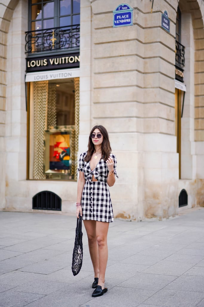 Choose a Gingham Dress With a Keyhole Detail