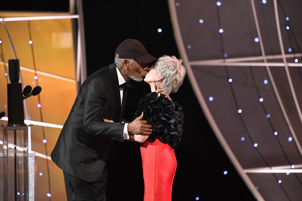 Pictured: Morgan Freeman and Rita Moreno