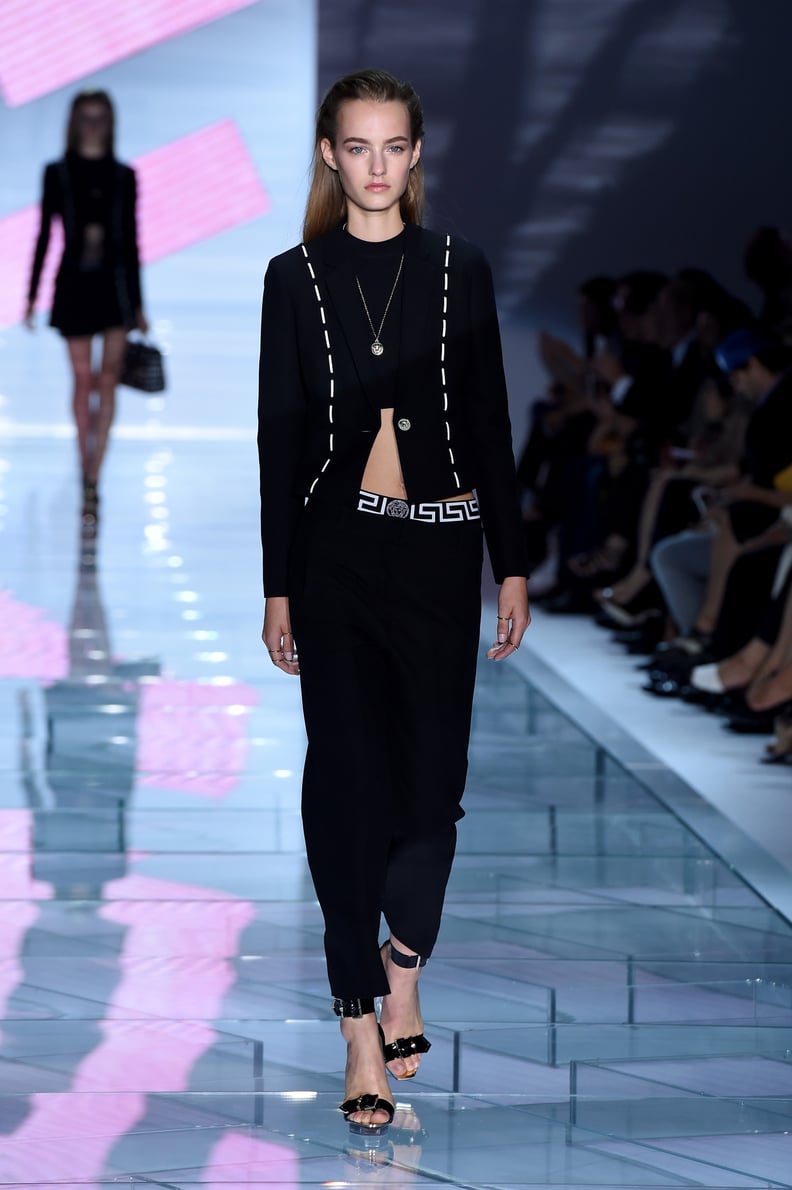 Versace Spring 2015 Show | Milan Fashion Week | POPSUGAR Fashion