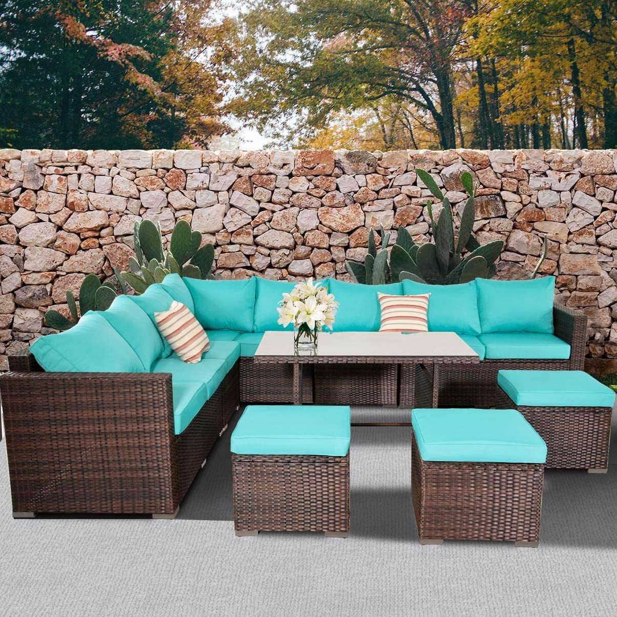 Jetime Patio Furniture Outdoor Conversation Set Turn Your Backyard Into A Comfy Oasis With These 18 Outdoor Sectionals Popsugar Home Photo 18