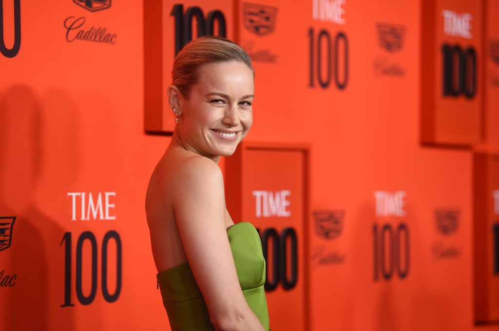 Brie Larson Green Prada Dress Time Gala April 2019