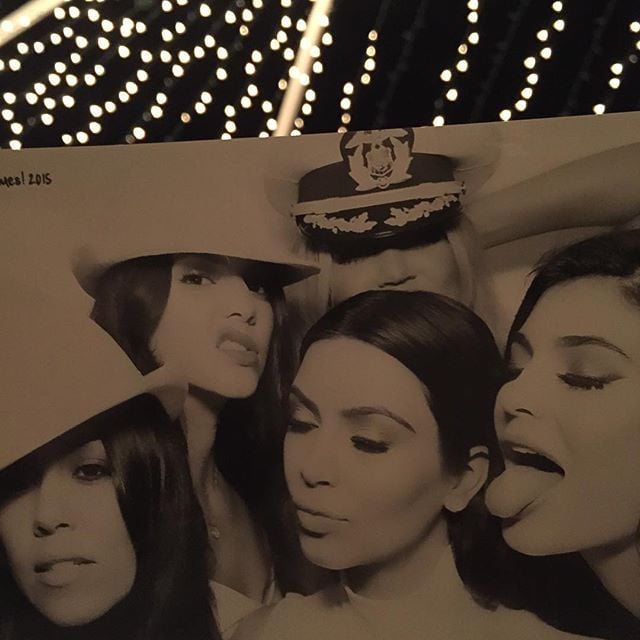Kardashians at James Harden's Birthday Party August 2015