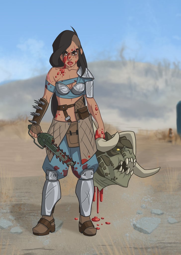 Raider Princess Jasmine Disney Princesses As Fallout Characters