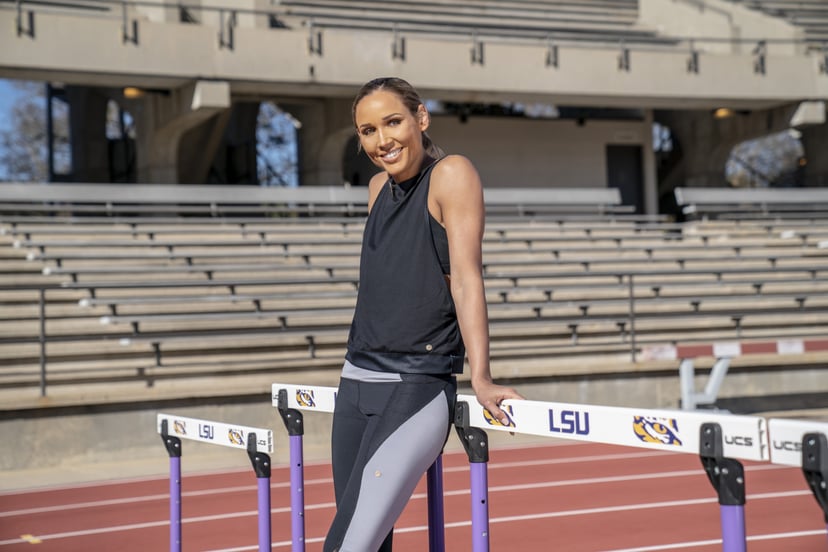 LOS ANGELES - JANUARY 10: Lolo Jones, Houseguest on the CBS series BIG BROTHER: CELEBRITY EDITION, scheduled to air on the CBS Television Network. (Photo by Skip Bolen/CBS via Getty Images)