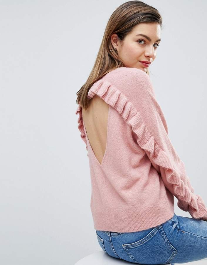 Ivyrevel Sweater With Frill Back Detail | New at ASOS Winter 2018 ...