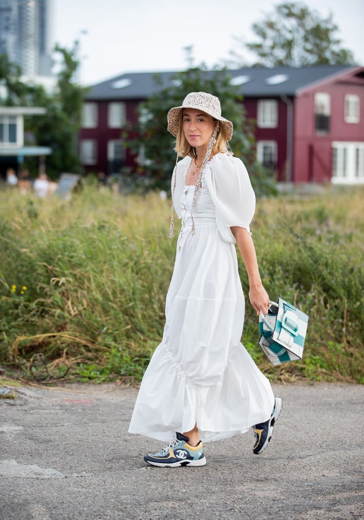 Street Style Trend: Puff-Sleeve Dress