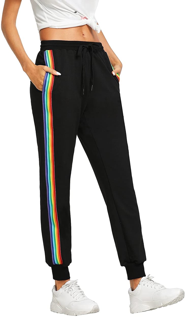 joggers with high tops