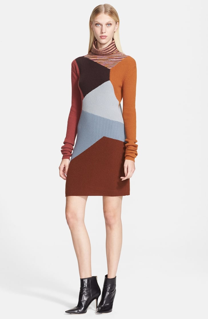 The Colorblock Sweater Dress Sweater Dresses For Fall POPSUGAR