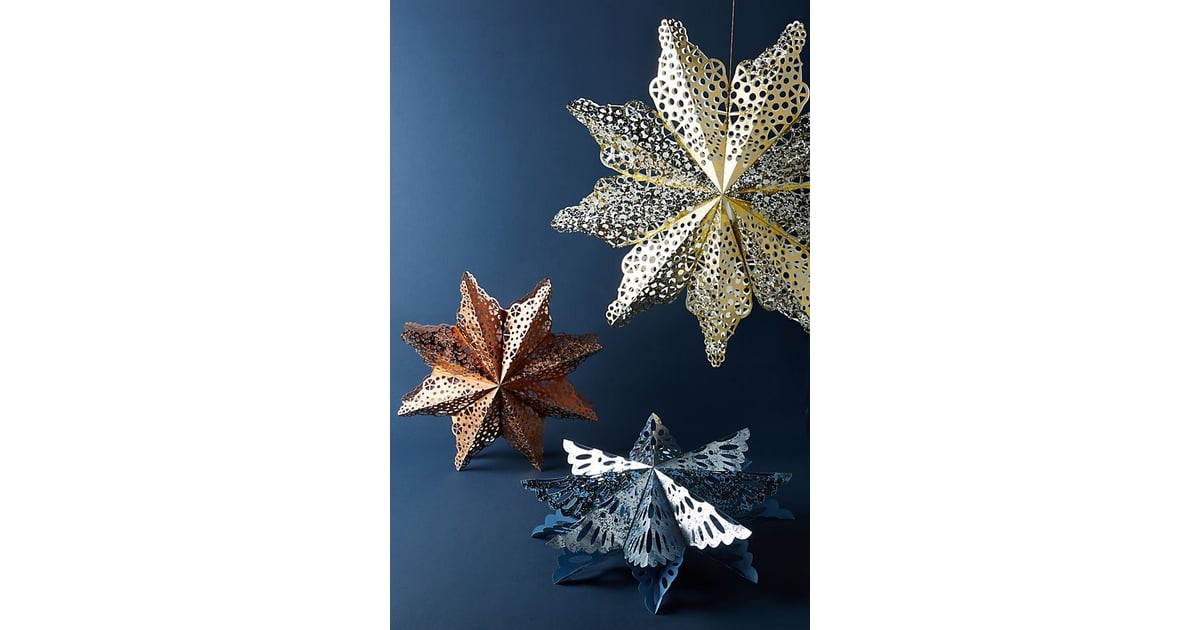 Metallic Paper Fan | Best Christmas Tree Decor 2018 | POPSUGAR Home UK ...