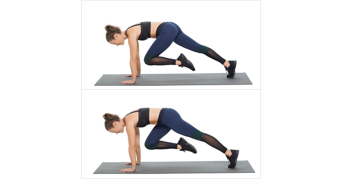 Mountain climber plank exercise online