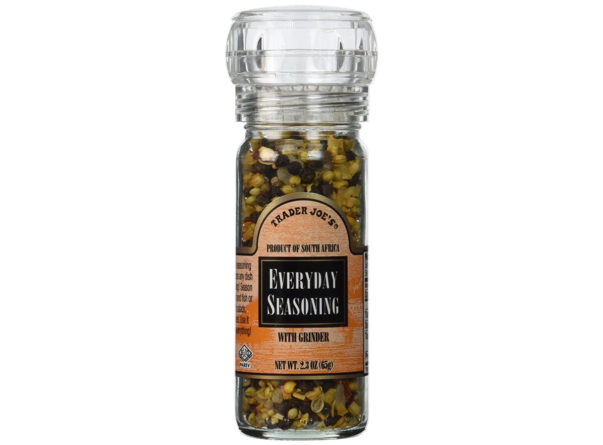 Trader Joe's Black Pepper Peppercorns (w/ Grinder)