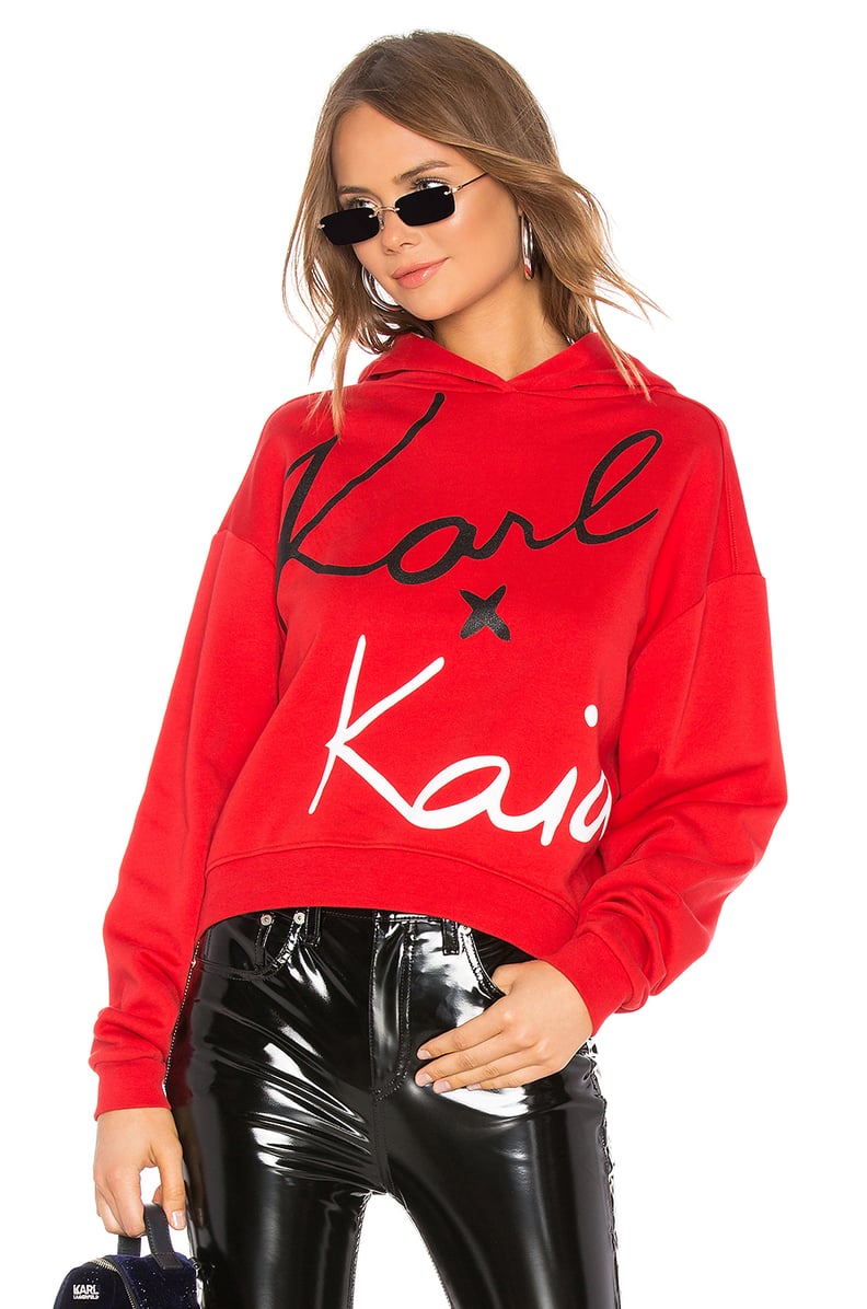 Karl x Kaia Cropped Sweatshirt