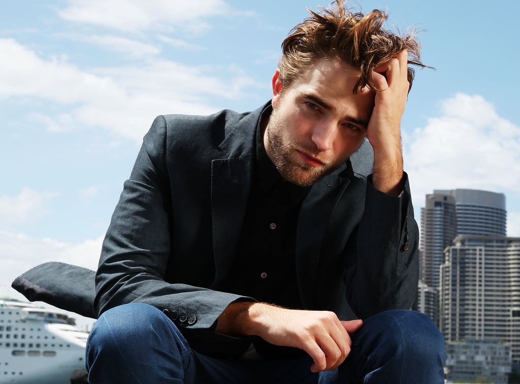 Robert put his signature move front and center for a Sydney photocall in October 2012.