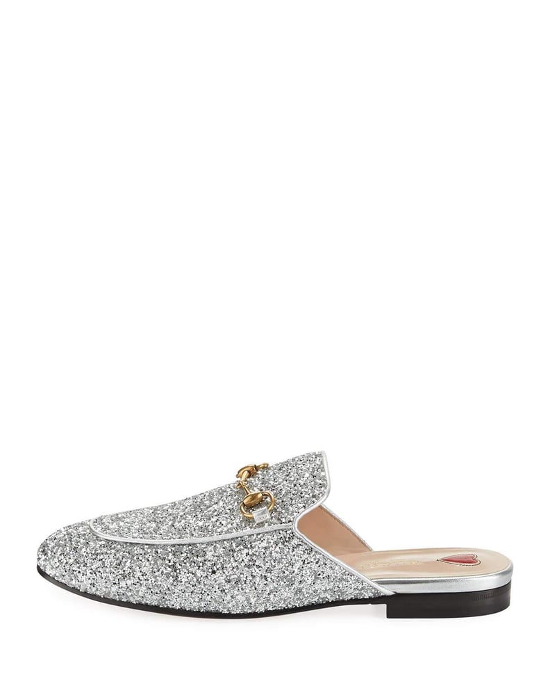 Gucci Princetown Glitter Mule