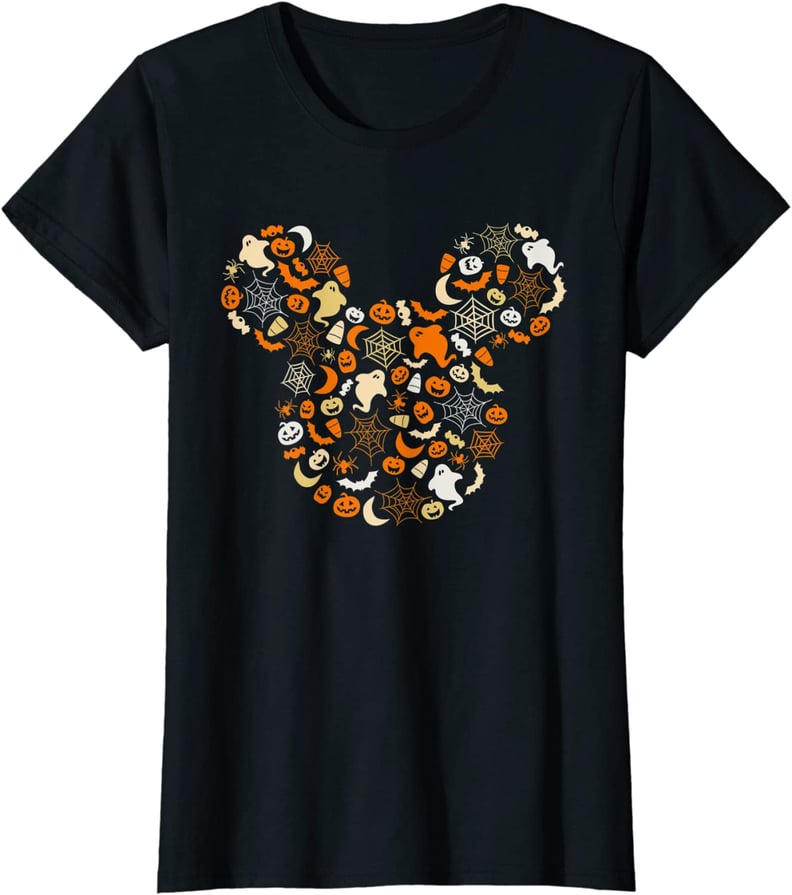 For the Disney-Lovers: Disney Mickey Mouse Halloween Ghosts Pumpkins Spiders T-Shirt