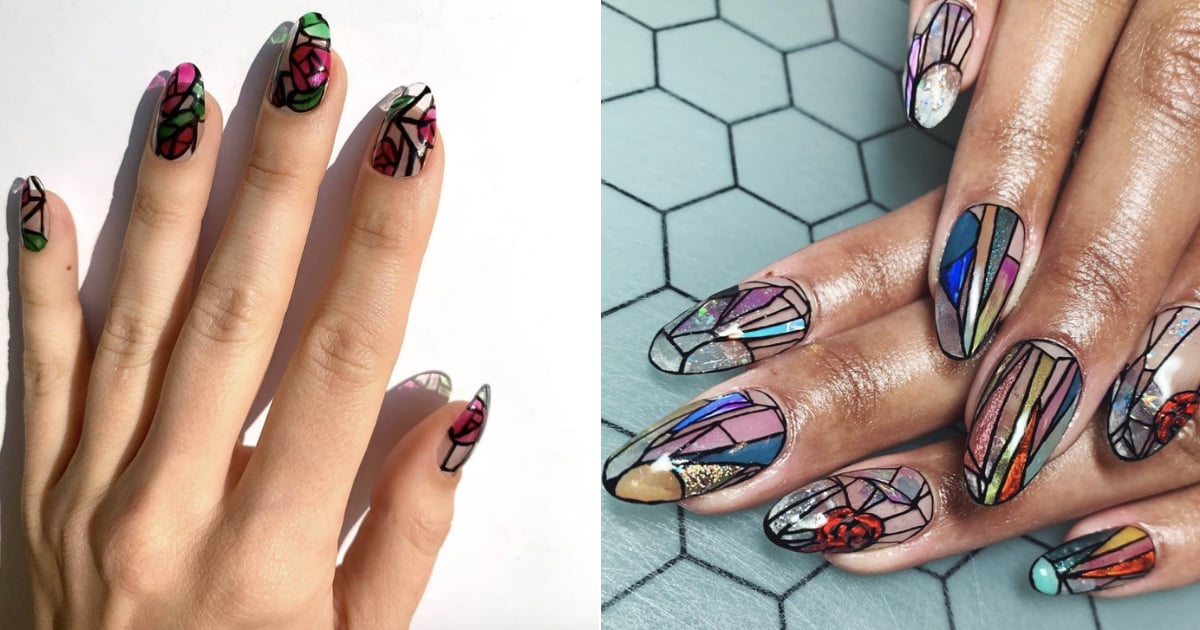 Stained Glass Nail Art Designs - wide 7
