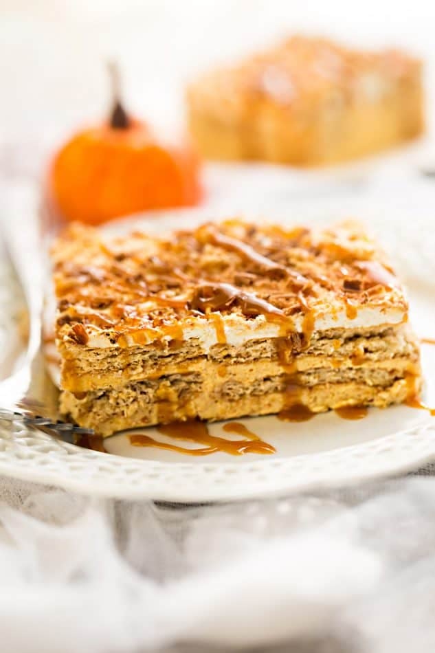 No-Bake Pumpkin Icebox Cake