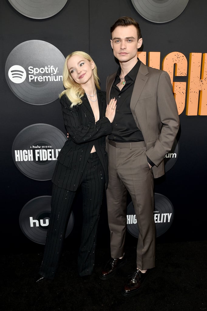 Dove Cameron and Thomas Doherty at High Fidelity Premiere