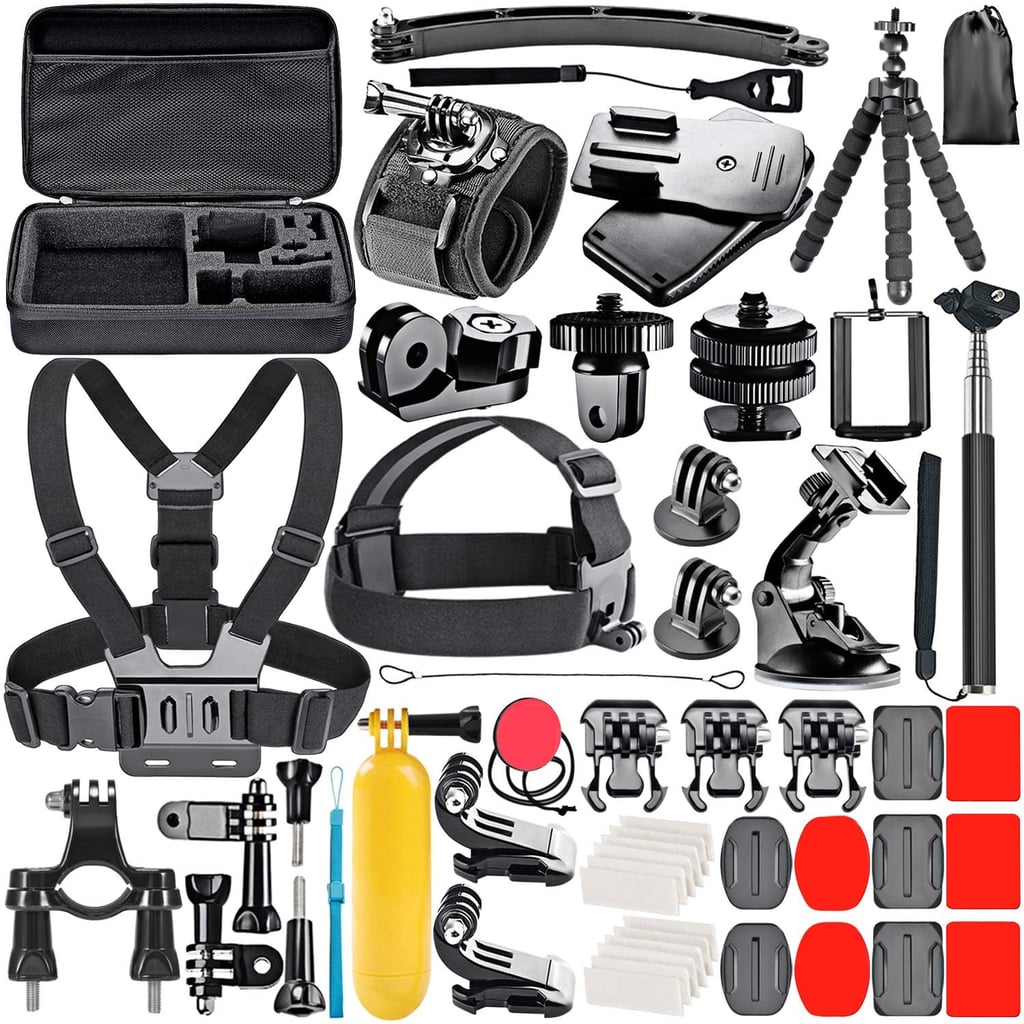 Neewer 53-In-1 Action Camera Accessory Kit Compatible with GoPro