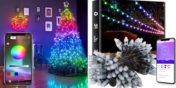 Shop the Best Phone-Controlled LED Christmas Lights | POPSUGAR Tech